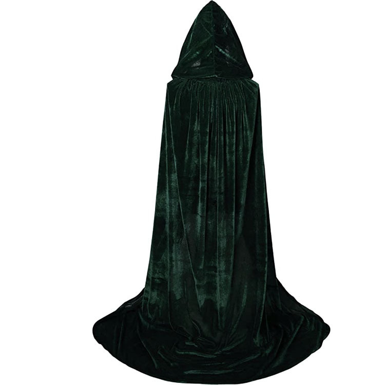 クロスボーダー鬼節ビロードのマントの布のマントのハロウィンの舞台の化粧の服|undefined