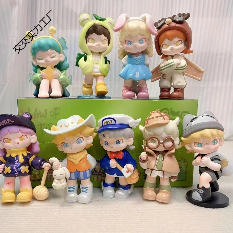 [Spot] Jungle Law Blind Box три поколения фигур версия Родина Trendy Toys оберегательная кукла игрушки забавные милые