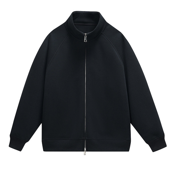 sweatshirt with zipper for leisure