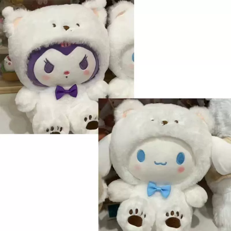 Plush toy, rag doll, polar bear