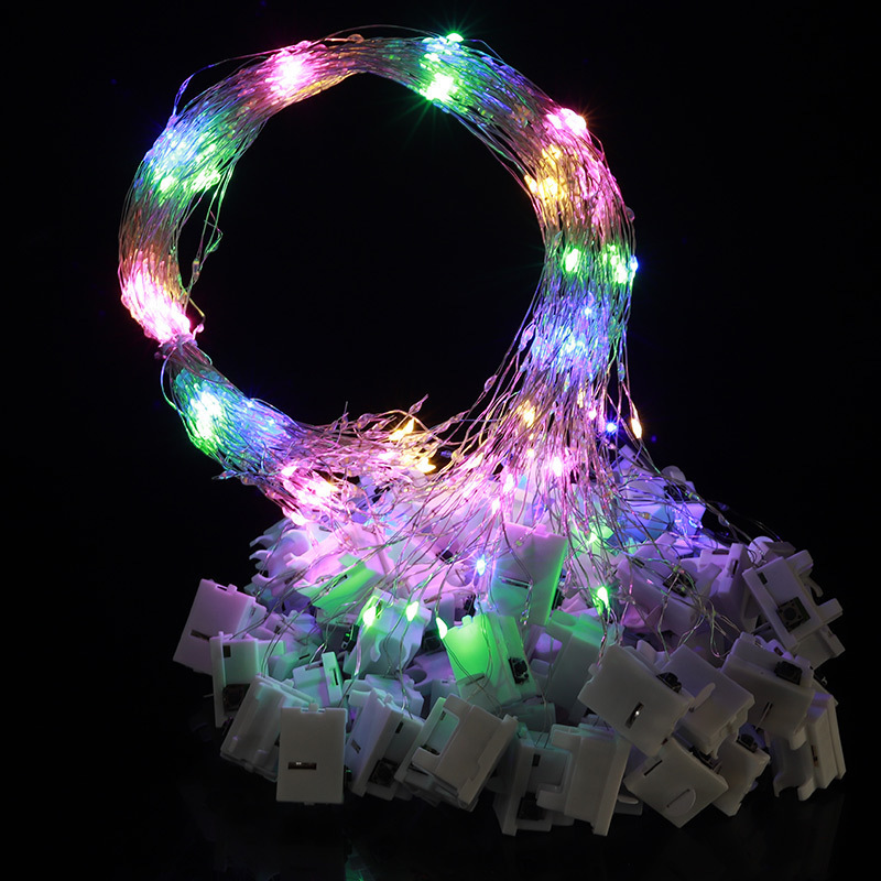 LED銅線の小さなランプのミニフラッシュのランプの星の花束のギフトボックスの装飾の雰囲気のランプは大量に卸売りします。|undefined