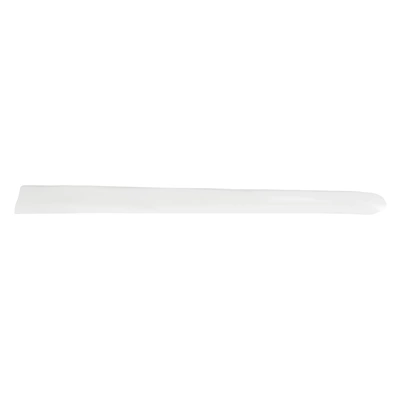 Full Vehicle Shell, 2001-2011 Large Motorcycle Fender - rear-lower-right-straight-edge-strip-white-embryo