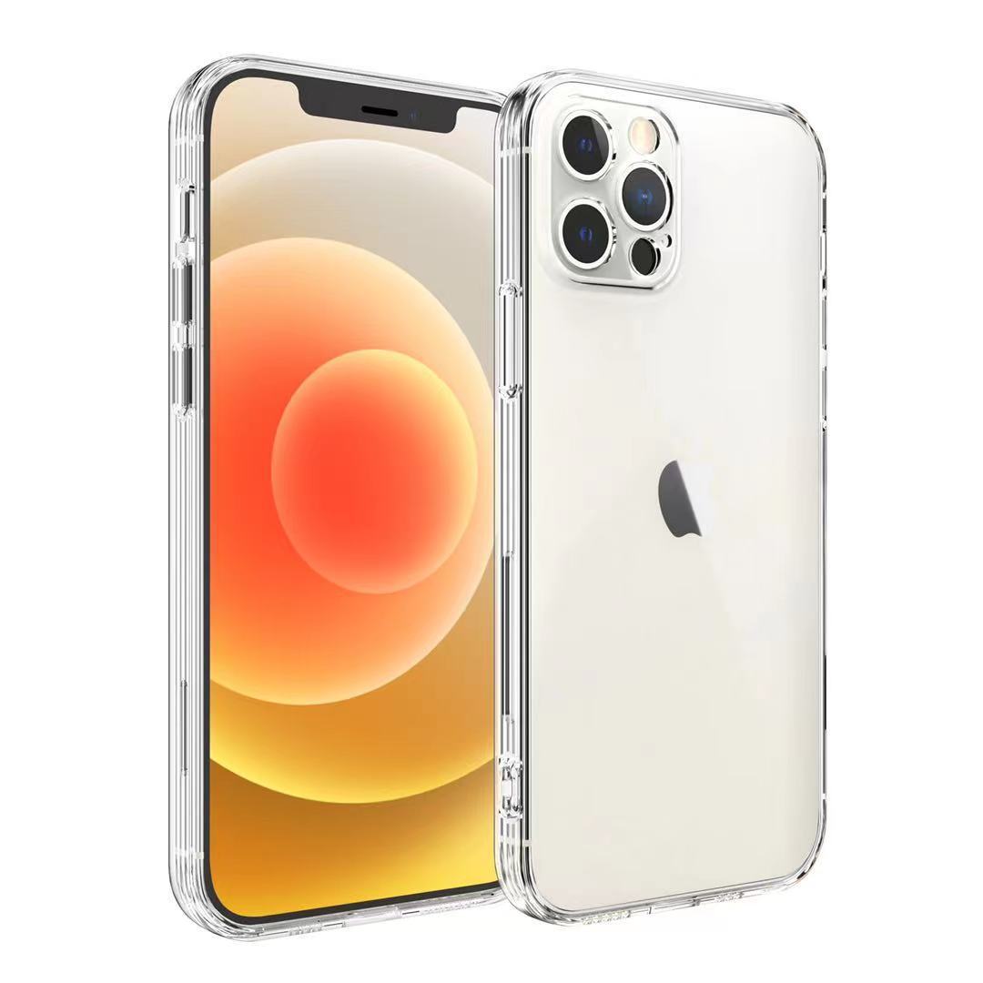 Transparente borde recto tridimensional cubo para Huawei Gloria V40 teléfono móvil caso Gloria 50Pro funda protectora Magic3