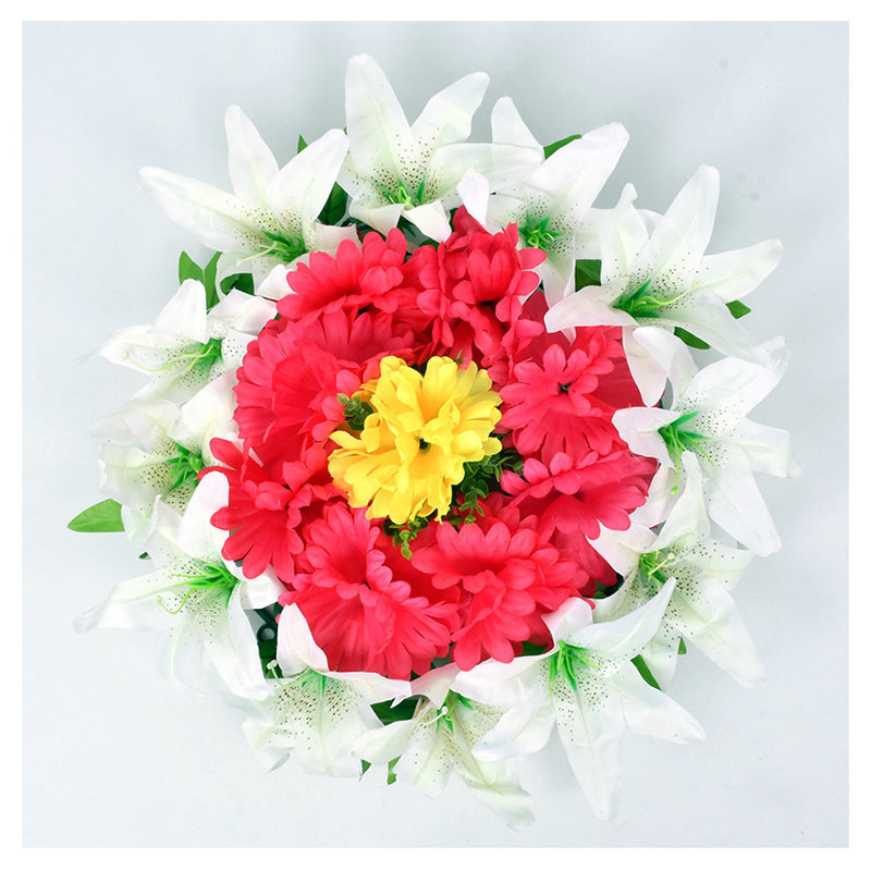 릴리 화환 레드