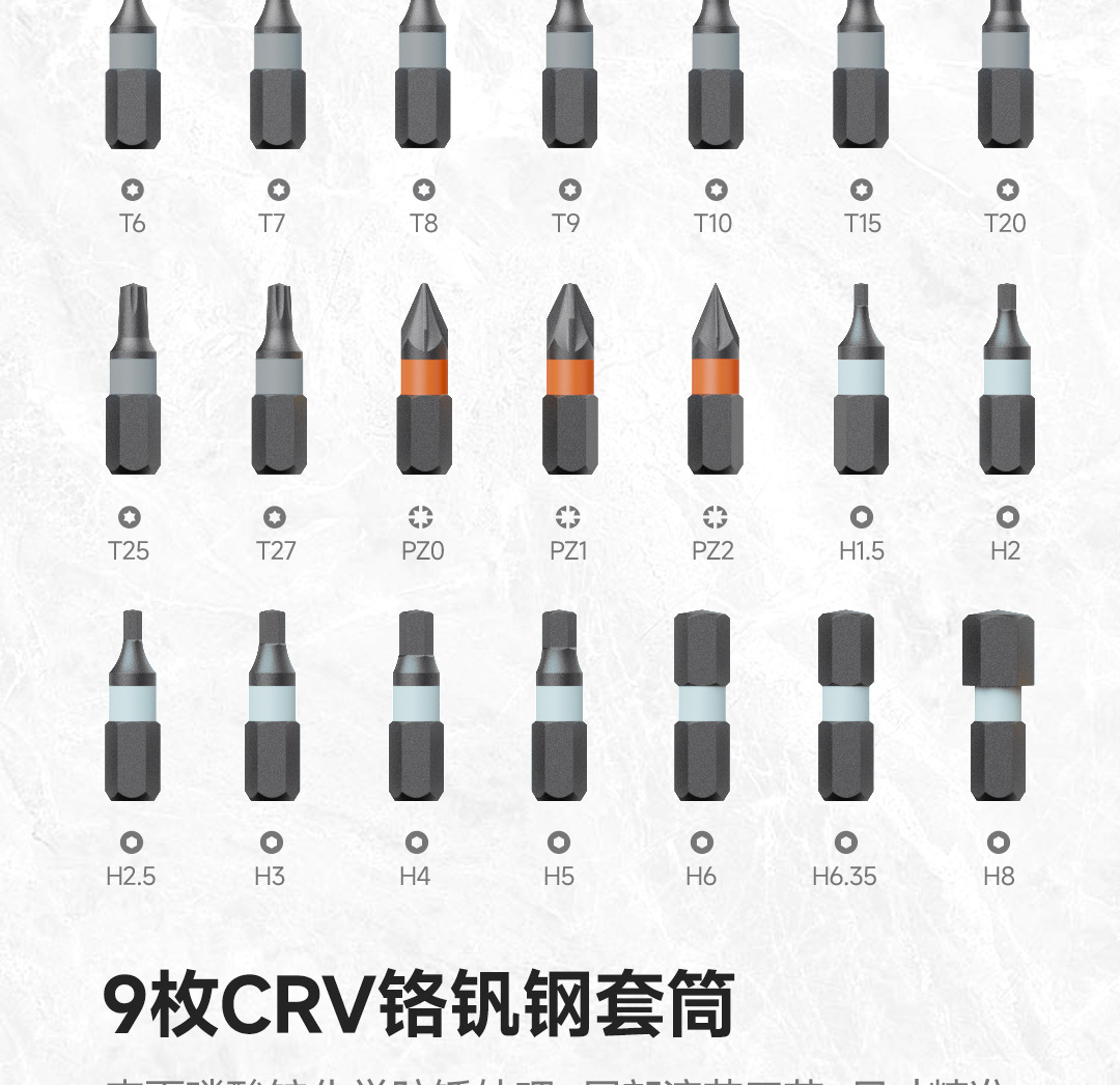 Duke DUKA welding factory new 40 in 1 ratchet screwdriver set RS2, with socket tool made from S2 material