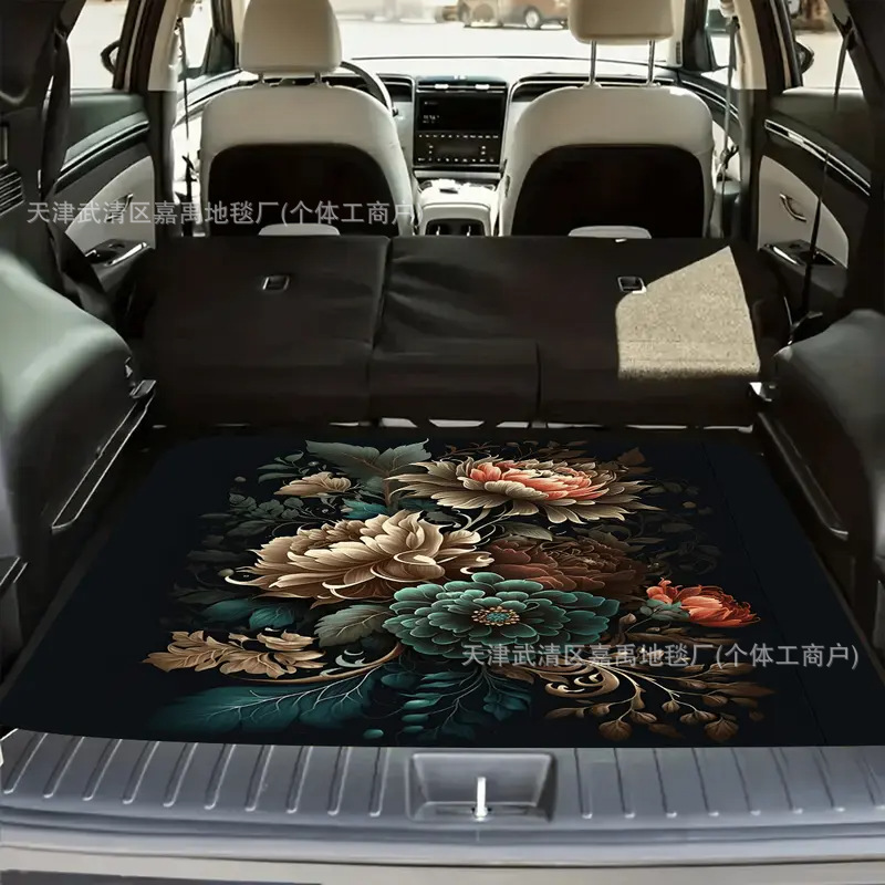 Cross-border trunk mat, dirt-resistant, water-absorbent, easy to maintain, car mat, available for dropshipping on Amazon, Temu, and Shein, storage and dust-proof mat