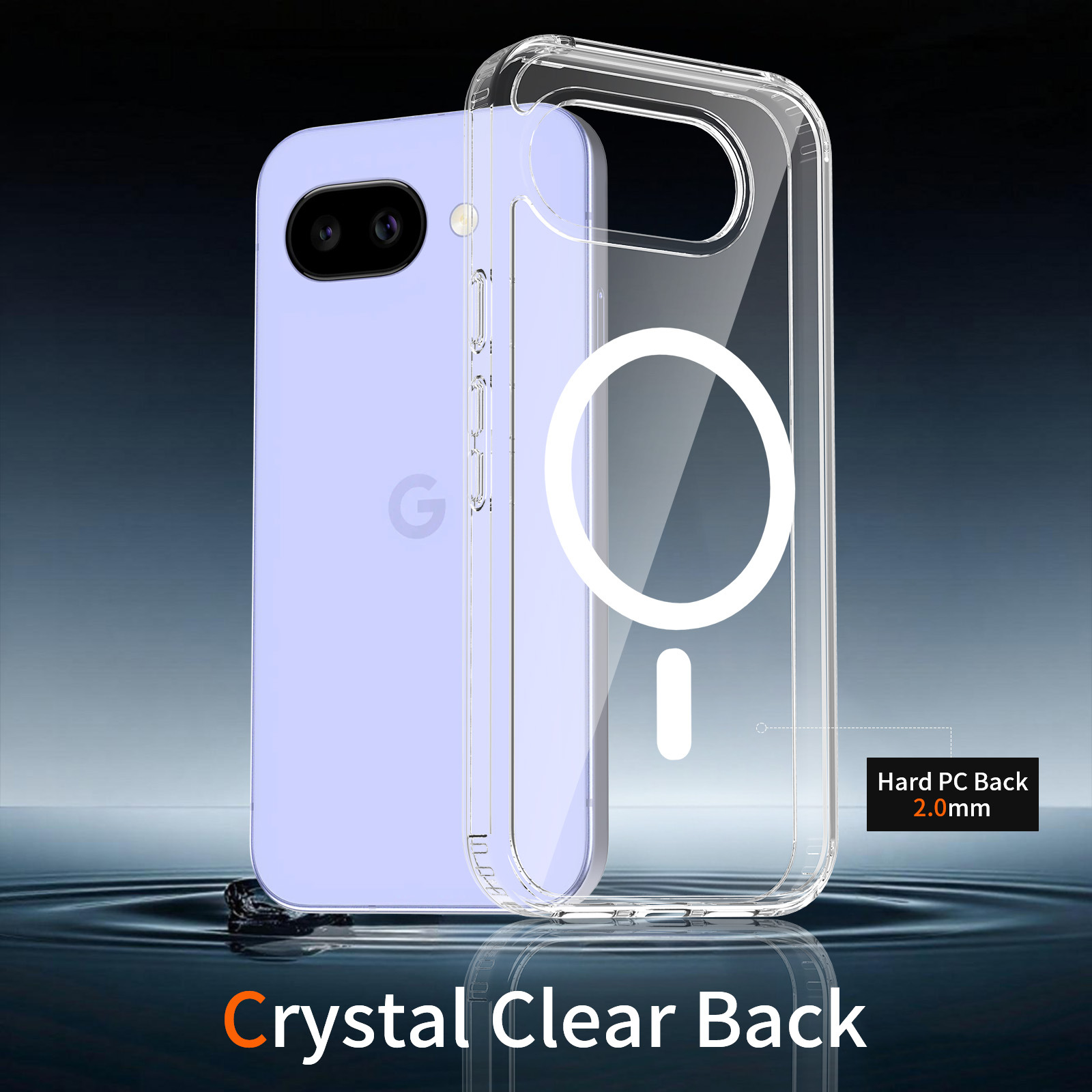 (Cross-border trading), Google, compatible transparent phone case, protective case, 9A, fall protection