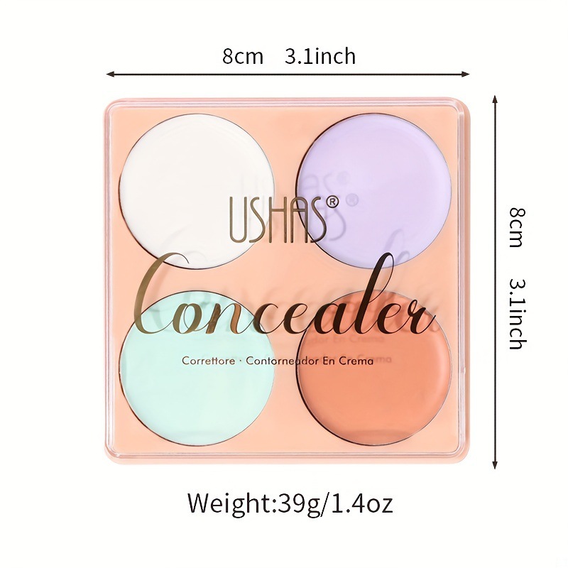 USHAS Cross-border spot venta caliente corrector ES4042B reparación sombra luz brillante para cubrir el acné