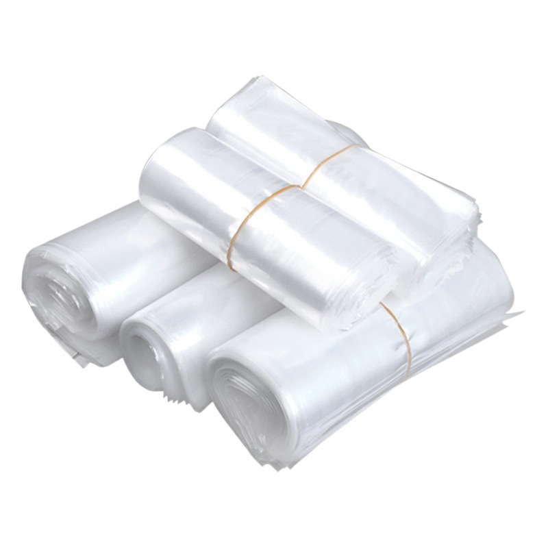 Bolsa de plástico de boca plana de gran tamaño engrosada película transparente de alta presión forrada caja de cartón a prueba de humedad y polvo bolsa de embalaje de película interior