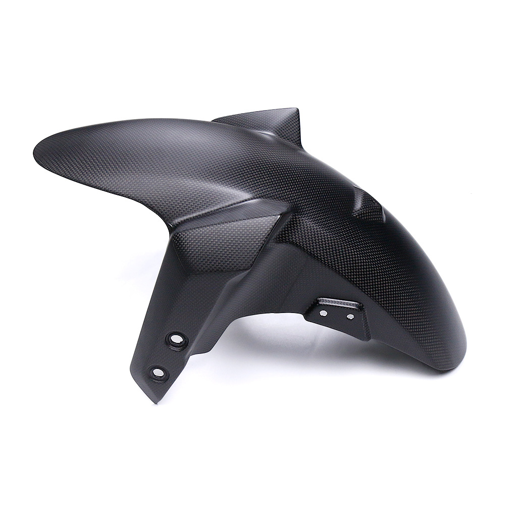 Suitable for YAMAHA Yamaha MT09 FZ09 motorcycle modified carbon fiber front fender soil removal plate shell