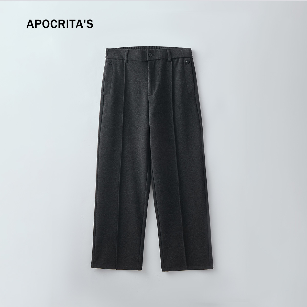 Sin devoluciones ni cambios【Liquidación por tiempo limitado a un precio súper bajo】Pantalones casuales holgados y rectos para hombre APO, para otoño e invierno