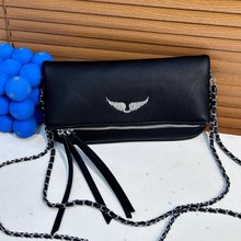 跨境bags腋下小方包包女2025新款超火潮百搭单肩包翅膀简约斜跨包