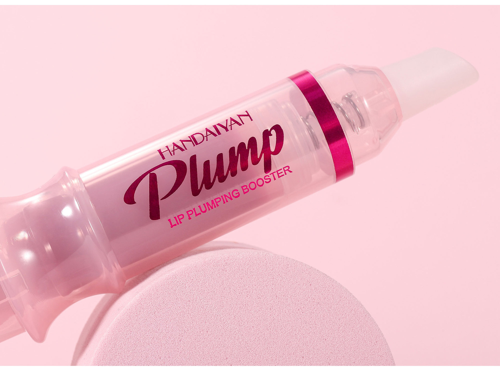 Cross-border Lip Fullness Lip Oil Needle Tube Lip Density handaiyan Slightly Spicy Lip Honey Plump Lip Glass Mirror Lip Fullness Lip Gloss undefined