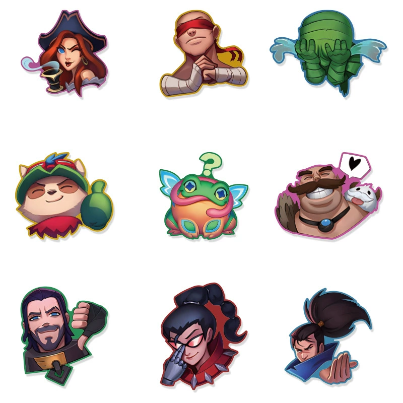 Комната для киберспорта League of Legends, оформление стен компьютера, фоновая раскладка, LOL место для интернет-кафе, слабые взрывные наклейки