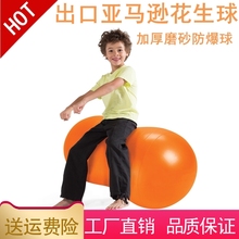 出口加厚防爆花生球平衡球瑜伽球孕婦兒童嬰兒感統訓練康復球健身