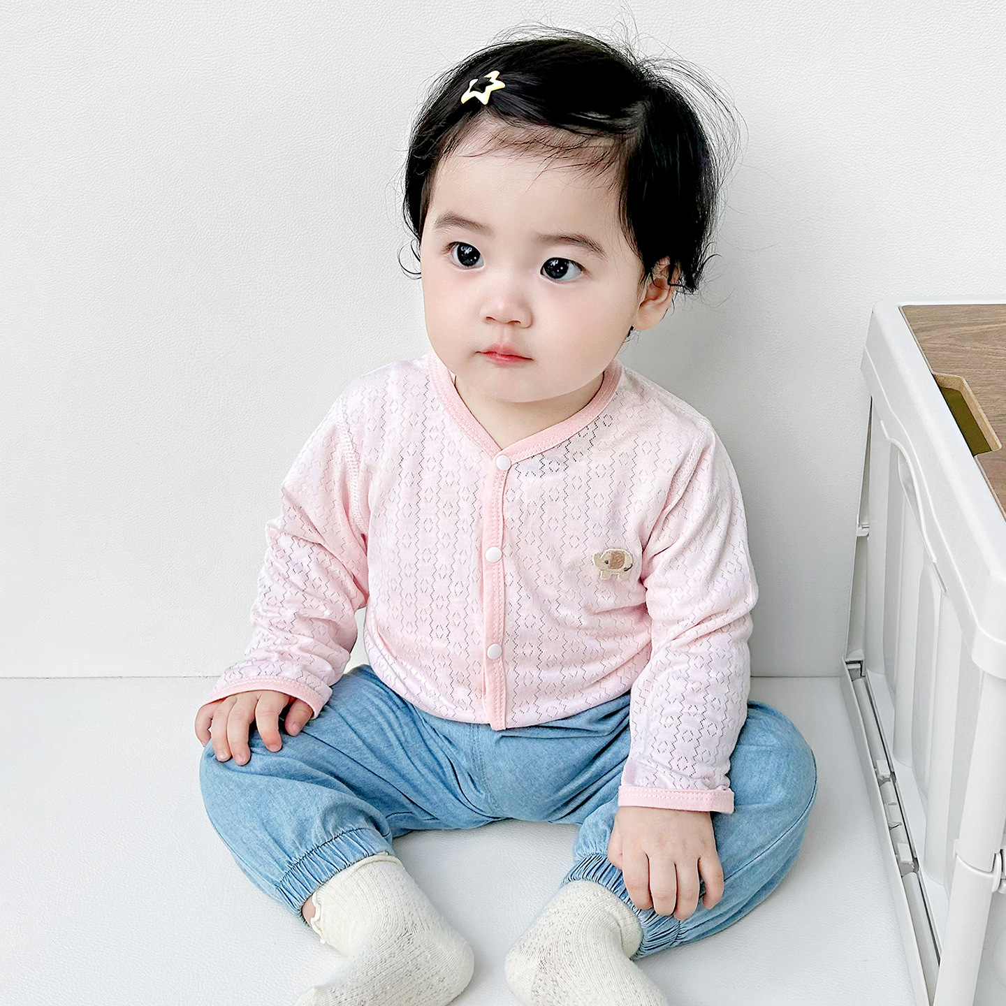 Baby sunscreen, chaqueta de verano, chaqueta delgada, cardigan, chaqueta, ropa de niños, aire acondicionado, ropa de verano para bebés image 8