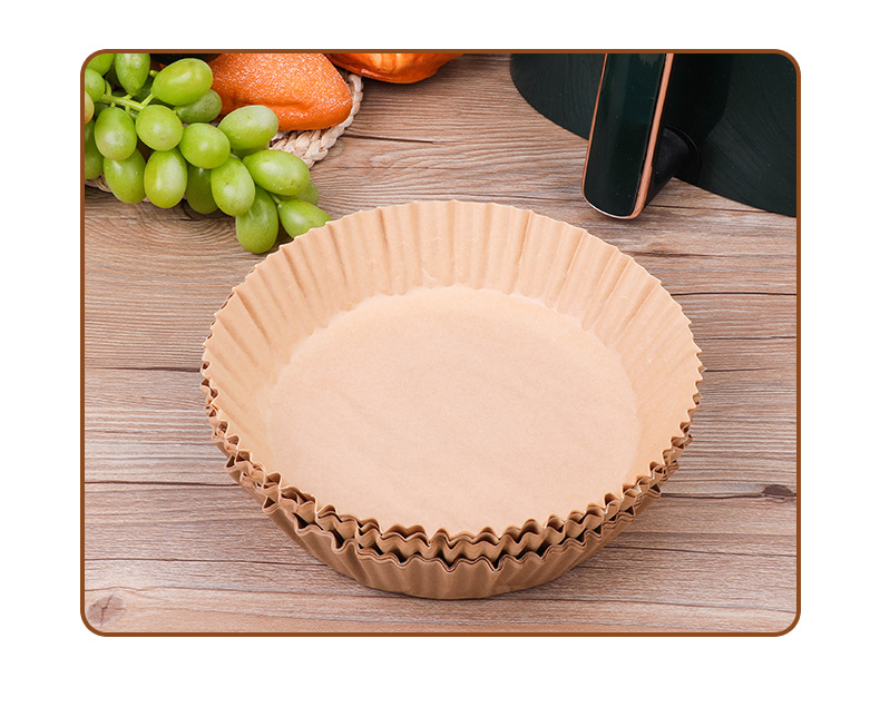 Home air fryer special paper tray food oven pad paper disposable cooking oil absorbent non-stick pan oily paper tray