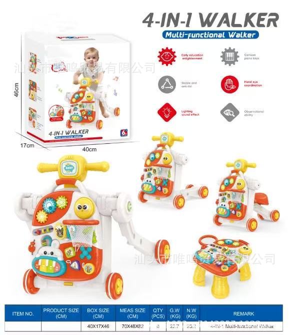 Nuevo andador cuatro en uno