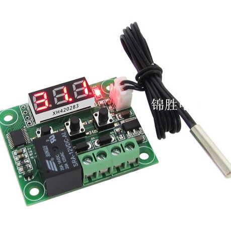 New Xh-W1209 Digital Display High-Precision Temperature Controller Temperature Control Switch Micro Temperature Control Board Bulk Shell New Xh-W1209 Digital Display High-Precision Temperature Controller Temperature Control Switch Micro Temperature Control Board Bulk Shell