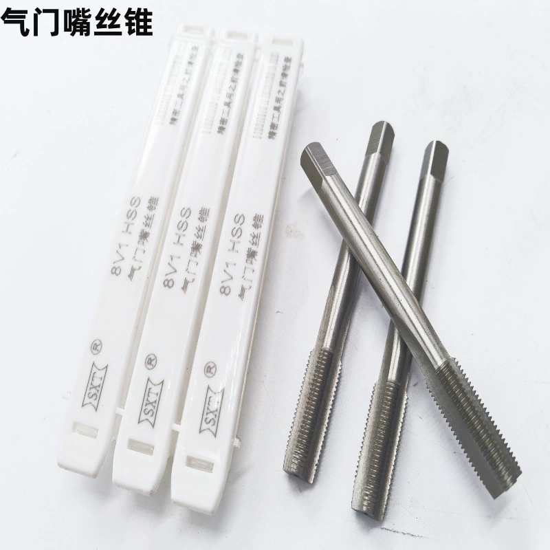 Набор метчиков для ниппелей, быстрорежущая сталь, прямая канавка, для ниппелей шин 5V1 5V2 6V1 8V1 8V2 оптом