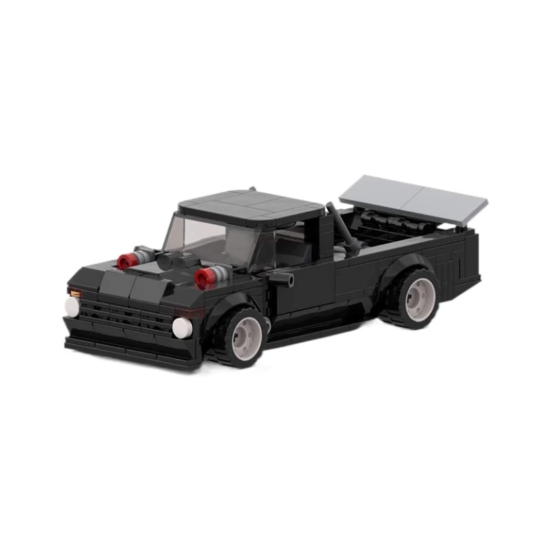Конструктор MOC совместимый с Ledu Gaozhi дядя Hoonigan модифицирован SPEED 8 сеточная гоночная головоломка вставка модель для мужчин