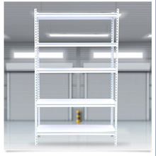 葫芦孔角钢家用置物货架 铆钉多层货架 钢木仓储仓库架  外贸加工