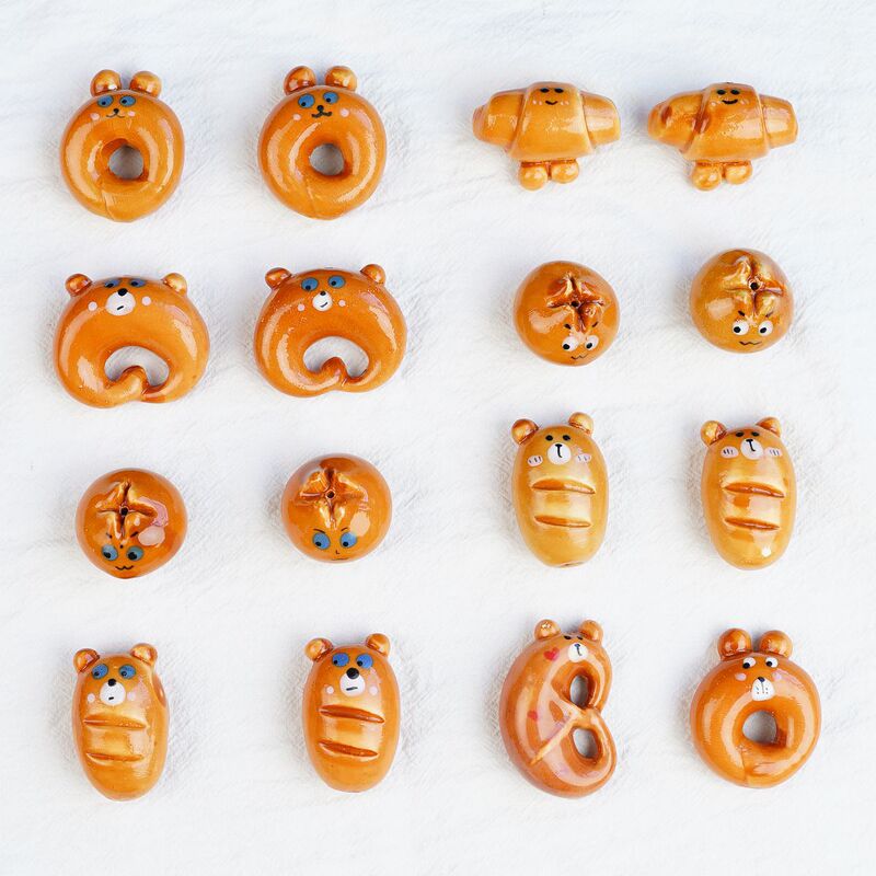 Creative Alkaline Bread Jingdezhen Ceramic Simulation Mini Food Toy DIY Accessories Decoration Materials Manufacturer Wholesale Creative Alkaline Bread Jingdezhen Ceramic Simulation Mini Food Toy DIY Accessories Decoration Materials Manufacturer Wholesale