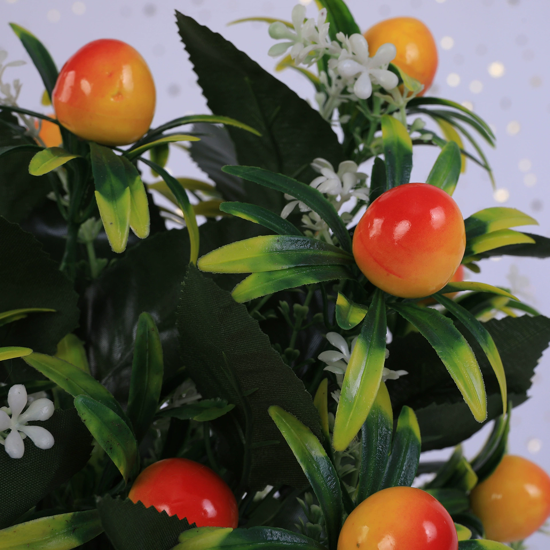12 Cherry Simulation Silk Fruit Cooler Cardon Wedding Wedding Decoration Interior Table Place Flower Architecture Art