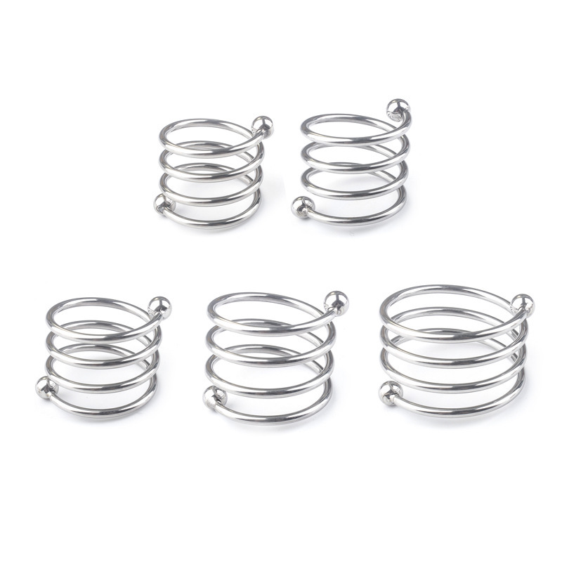 Metal Ball Lock Cock Ring, 40mm Inner Diameter, Delayed Ejaculation Support — detail image 13