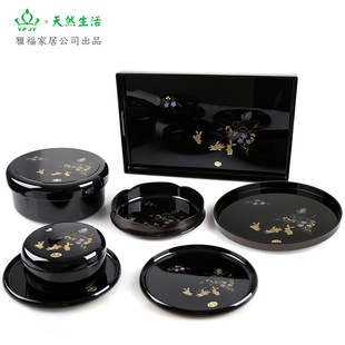 Японская корпоративная корпоративная ремесленная посуда Jizhou Lacquerware