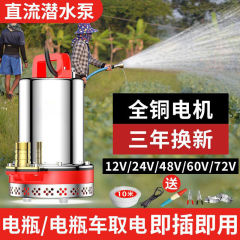 直流潜水ポンプ12V24V48V60V72V家庭用揚水機灌漑農業用灌漑地電気自動車揚水ポンプ