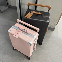日本アルミ枠タイプのスーツケース女性20インチ登ケース静音ユニバーサルホイール幅スーツケース男性PC旅行箱28