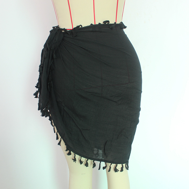 Womenu0027S Fashion Solid Color Polyester Cover Ups 1 Piece