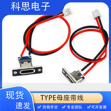 TYPE-C����ʽĸ����USB C�ڎ��� 2Pĸ����ֻ���ĸ�^2���cDIY