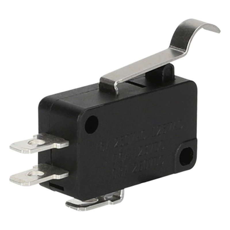 Японский сильноточный заводской микропереключатель дешевый вместо кнопочного переключателя изогнутая ручка Штатив с микропереключателем