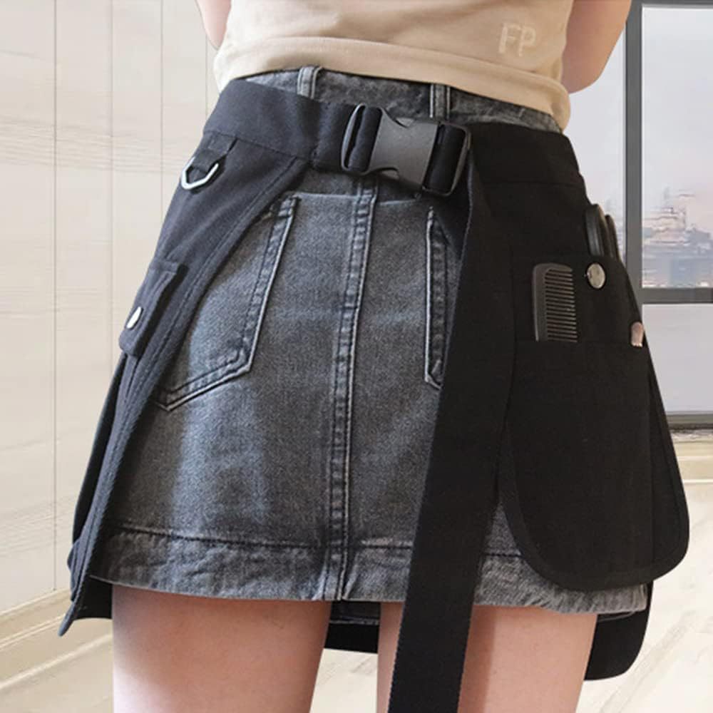 (2개) 새로운 앞치마 도구 허리 가방 산업 원예 도구 저장 다기능 멀티 포켓 캔버스 하프 앞치마 재고