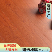 强化复合木地板12mm工程店铺舞蹈房防滑轻奢北欧风金刚板