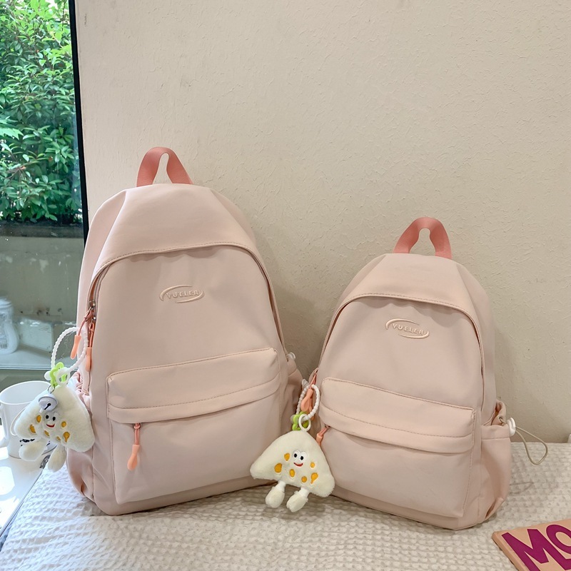 日本インカジュアルキャンパス小さなスクールバッグ女子中学生大学生バックパック軽量防水旅行バックパックトレンディ|undefined