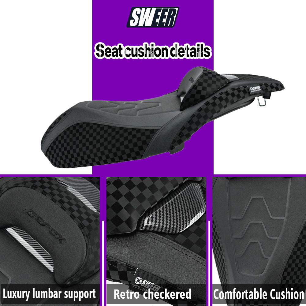 Suitable for 2022-2024 Yamaha AEROX SPORTSX155 motorcycle accessories, including seat cushions and seat covers, specifically for the NVX155 model