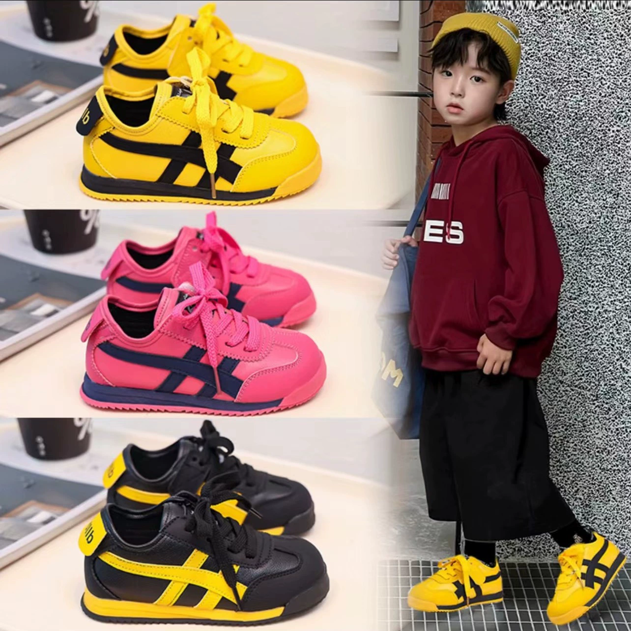 Детская обувь для нравов 2024 новая девушка Огненный дракон цвет