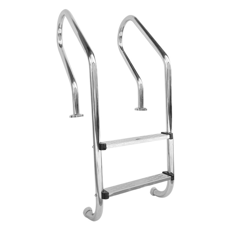 Escalera mecánica de la piscina SF escalera de agua pedal 304 de acero inoxidable escalera antideslizante barandilla de la piscina escalera subacuática engrosada