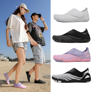 Cross-Border New Outdoor Five-Finger River Tracing Shoes for Couples Swimming Beach Shoes Quick Interference Water Shoes for Men and Women Fishing and Hiking Shoes