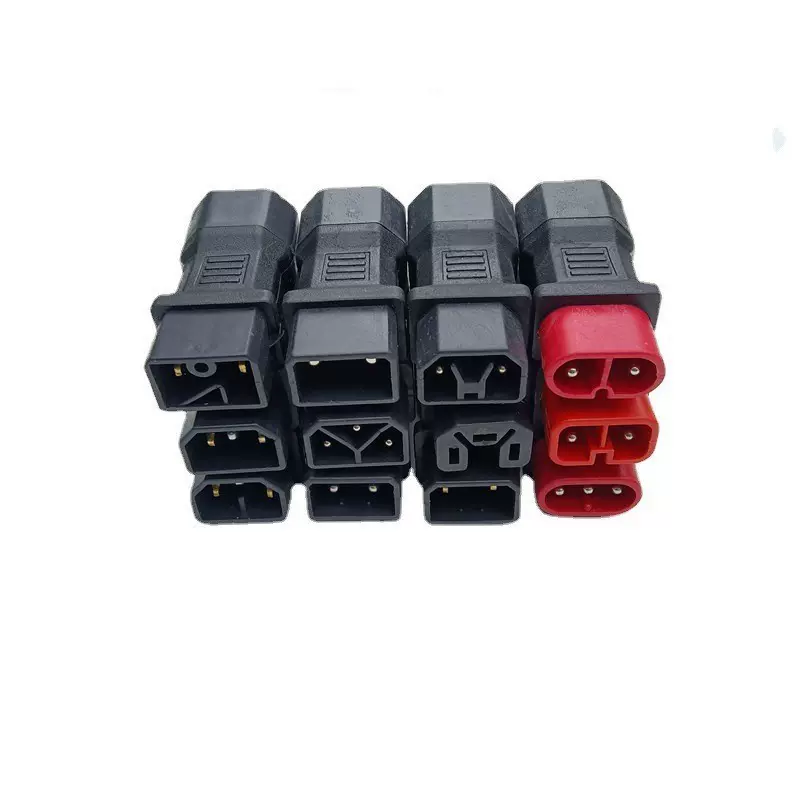 电动车转换头迷你型不带线新型雅迪爱玛台铃新日充电器输出转接头