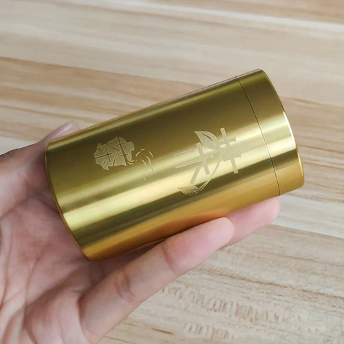 Pure Copper Tea Canister Copper Tea Pot Portable Travel Tea Set Copper Tea Storage Sealed Canister Container Small Compact Packaging Box