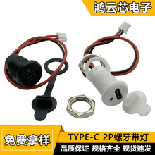 TYPE-C 2P��ˮĸ��/�������i������2PINtypec��늻���܇USB�B����