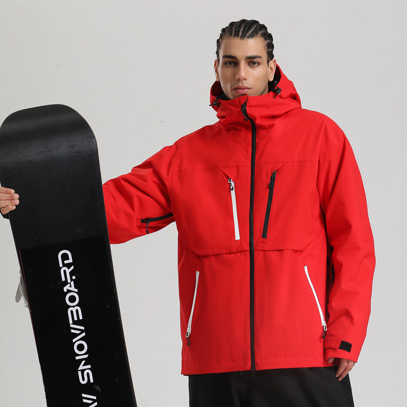 Men's new ski jacket, windproof, waterproof, padded, breathable, loose-fitting, couple's professional ski jacket, women's ski jacket Men's new ski jacket, windproof, waterproof, padded, breathable, loose-fitting, couple's professional ski jacket, women's ski jacket