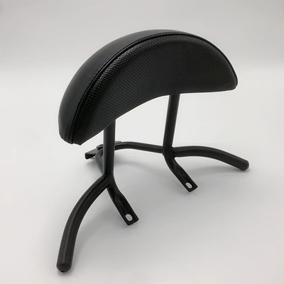 Electric Motorcycle Rear Backrest Little Turtle King Modified Accessories Backrest Frame Little Turtle Rear Rack Rear Pull Armrest Tail Rack (Motorcycle trunk) - armrest-bracket-black-backrest