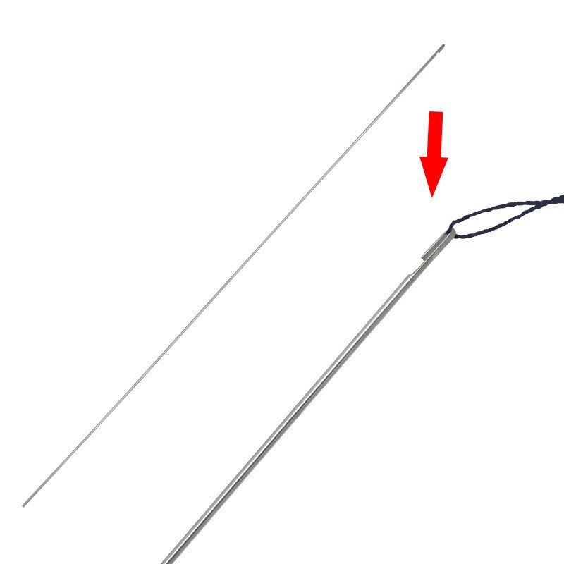 Factory direct sales slender bead crochet hook, crystal bead crochet hook, bead thread handmade jewelry necklace diy bead needle