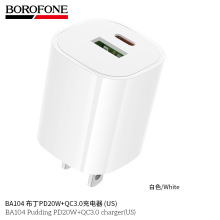 BOROFONE �羳BA104�p��PD20W�����QC3.0�֙C������bUS��Ҏ���_