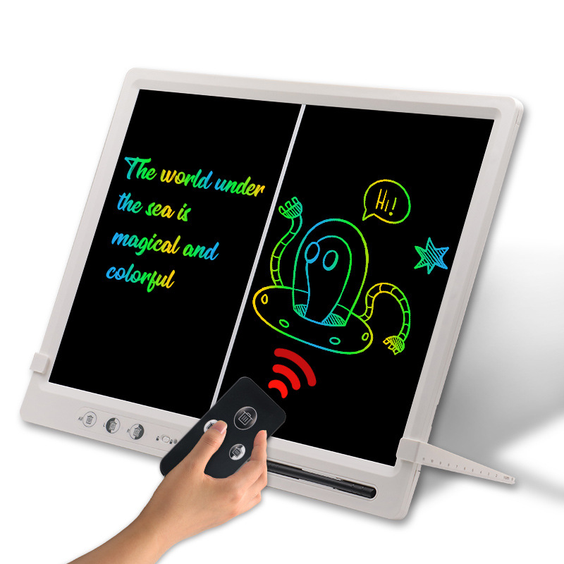大屏定制22寸液晶写字板遥控器液晶画板网课小黑板分屏删除手写板